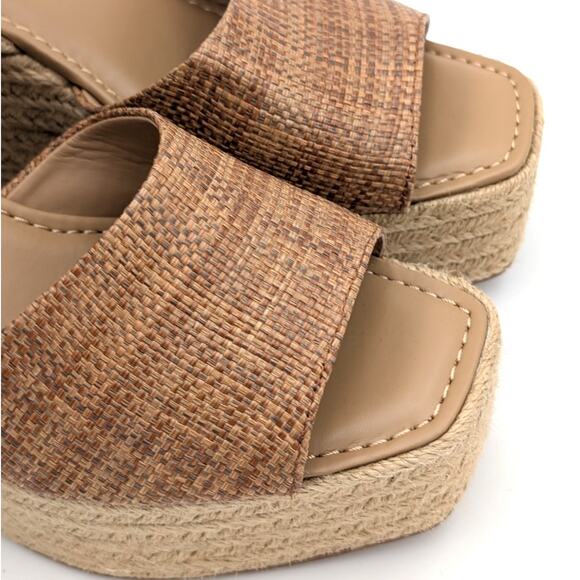 Sam Edelman Vada Espadrille Wedge Heel Platform Sandals Women's Size US10 EU41 - Picture 9 of 11